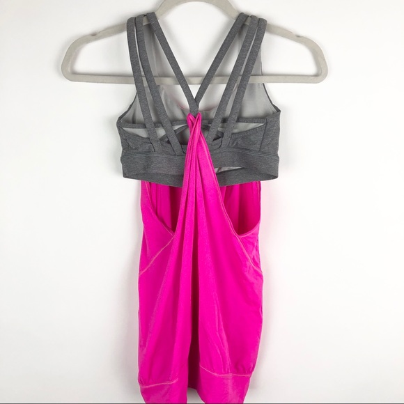 Lululemon Nouveau Limits Tank Raspberry Glo Light - Picture 7 of 10